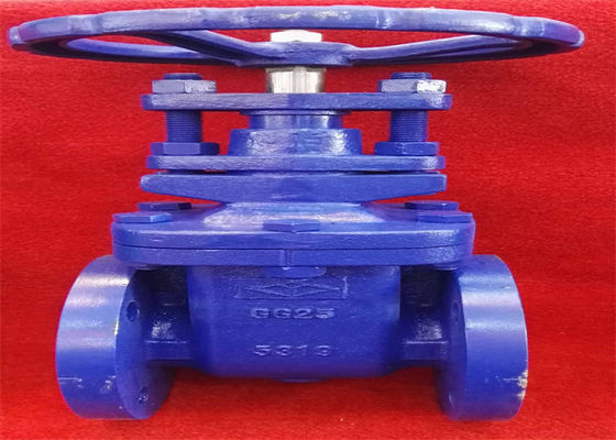 F4/F5 DIN3352 Metal Seal Gate Valve Non Rising DN40-600 Water Oil