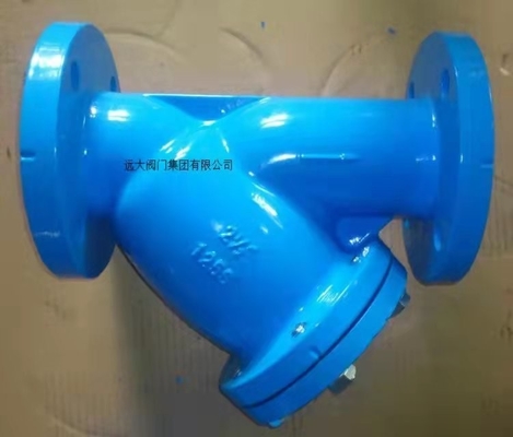 DIN Flange Y Strainer Valve 1.0/1.6 Mpa Cast Iron DN15 To DN400