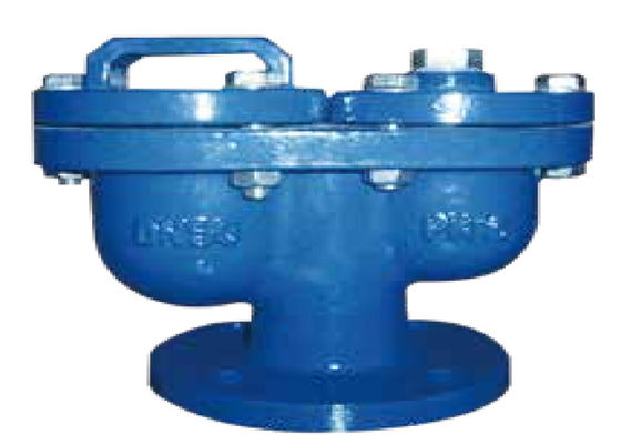 Ductile Iron Double Ball Air Valve , Automatic 1.6mpa Air Release Valves