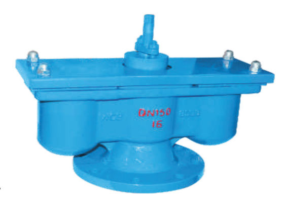 2 Inch Release Flanged Air Valve With Dual Port Exhaust Grey Iron Resilient