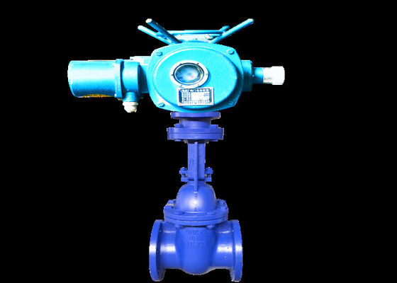 DN50 Flanged Gate Valve Cast Iron 1.0 Mpa Motorized Cuniform