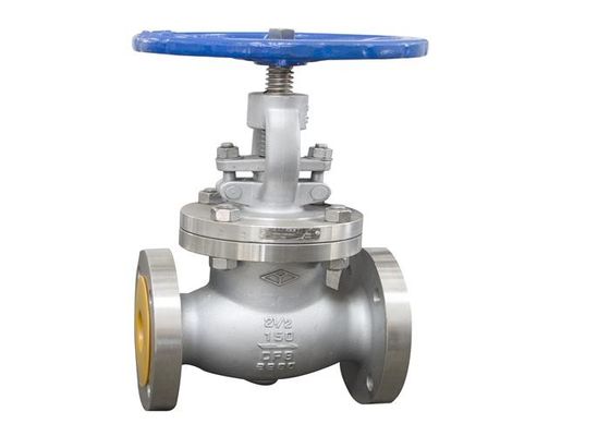 Stainless Steel DN150mm Flanged Globe Valve Api Standard 150lb Pressure