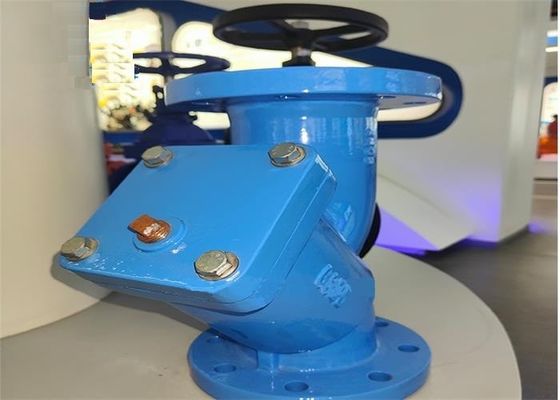 Flange Ends Y Strainer Valve 100mm Size Compact Structure