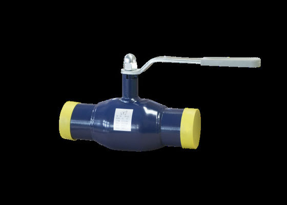 Bore Welding Steel Floating Ball Valve 1.6/2.5 Mpa WCB Steel Handle