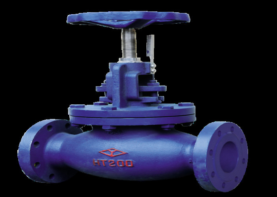 DIN Regulating Flanged Globe Valve Cast Iron 1.6 Mpa Rustproof